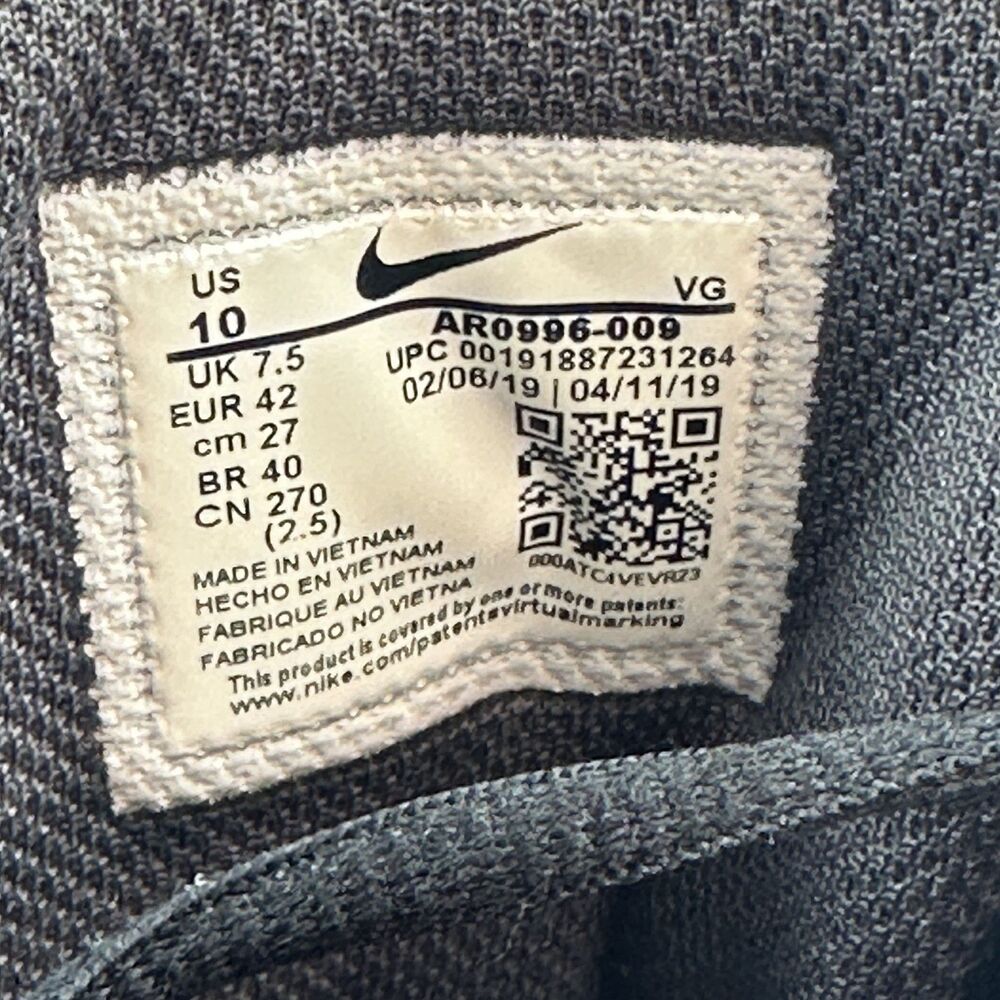 Nike Softball Cleats Molded Womens 10 HyperDiamond 2.5 Keystone Low AR0996-009 - Picture 10 of 10